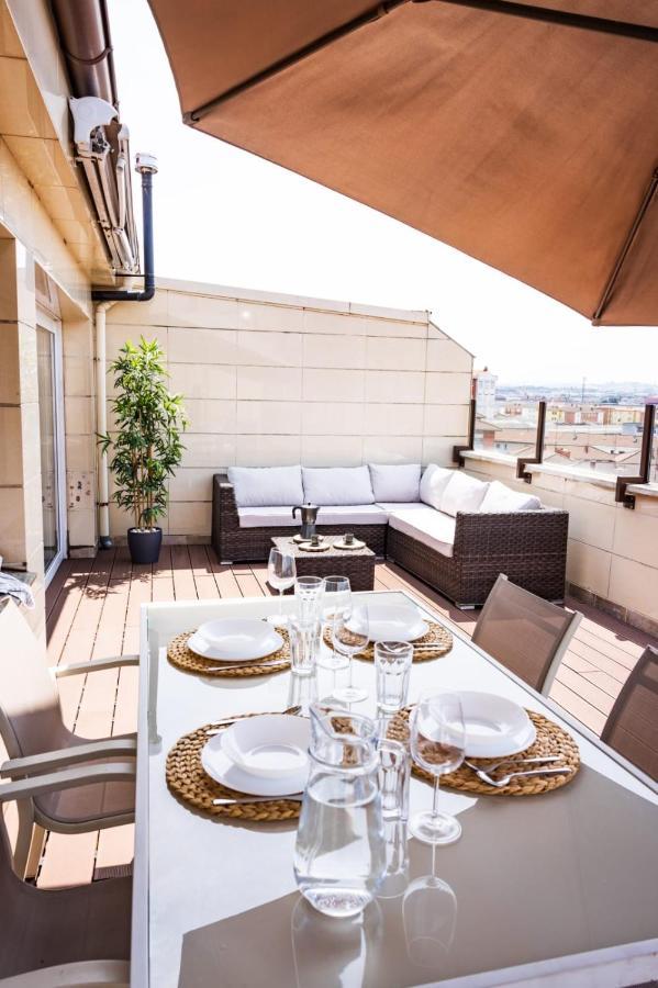 Lujoso Atico Entre 2 Playas Con Garaje, Terraza, Vistas Y Wifi Daire Gijón Dış mekan fotoğraf
