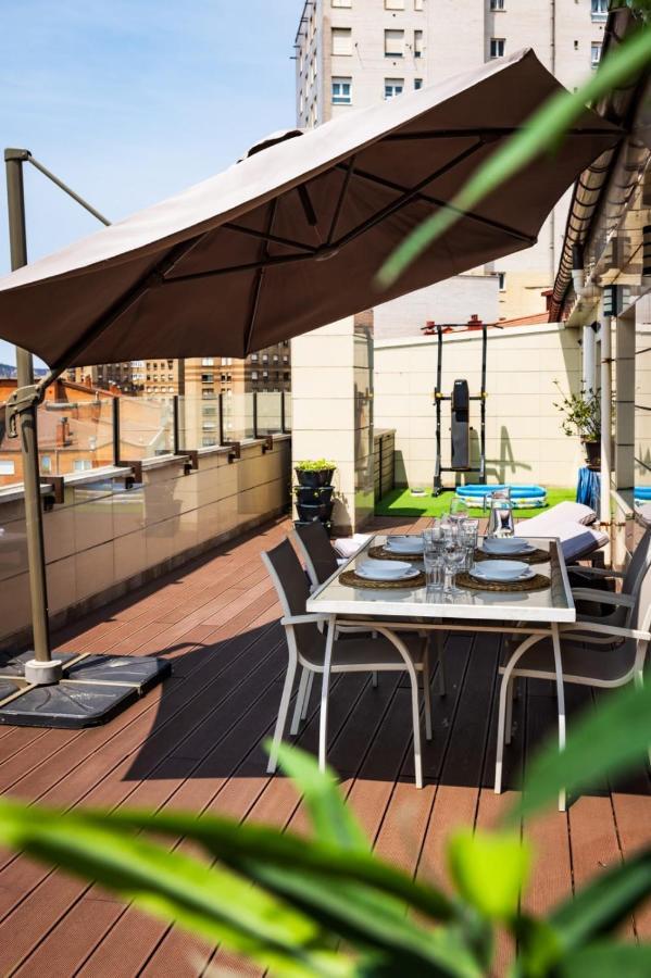Lujoso Atico Entre 2 Playas Con Garaje, Terraza, Vistas Y Wifi Daire Gijón Dış mekan fotoğraf